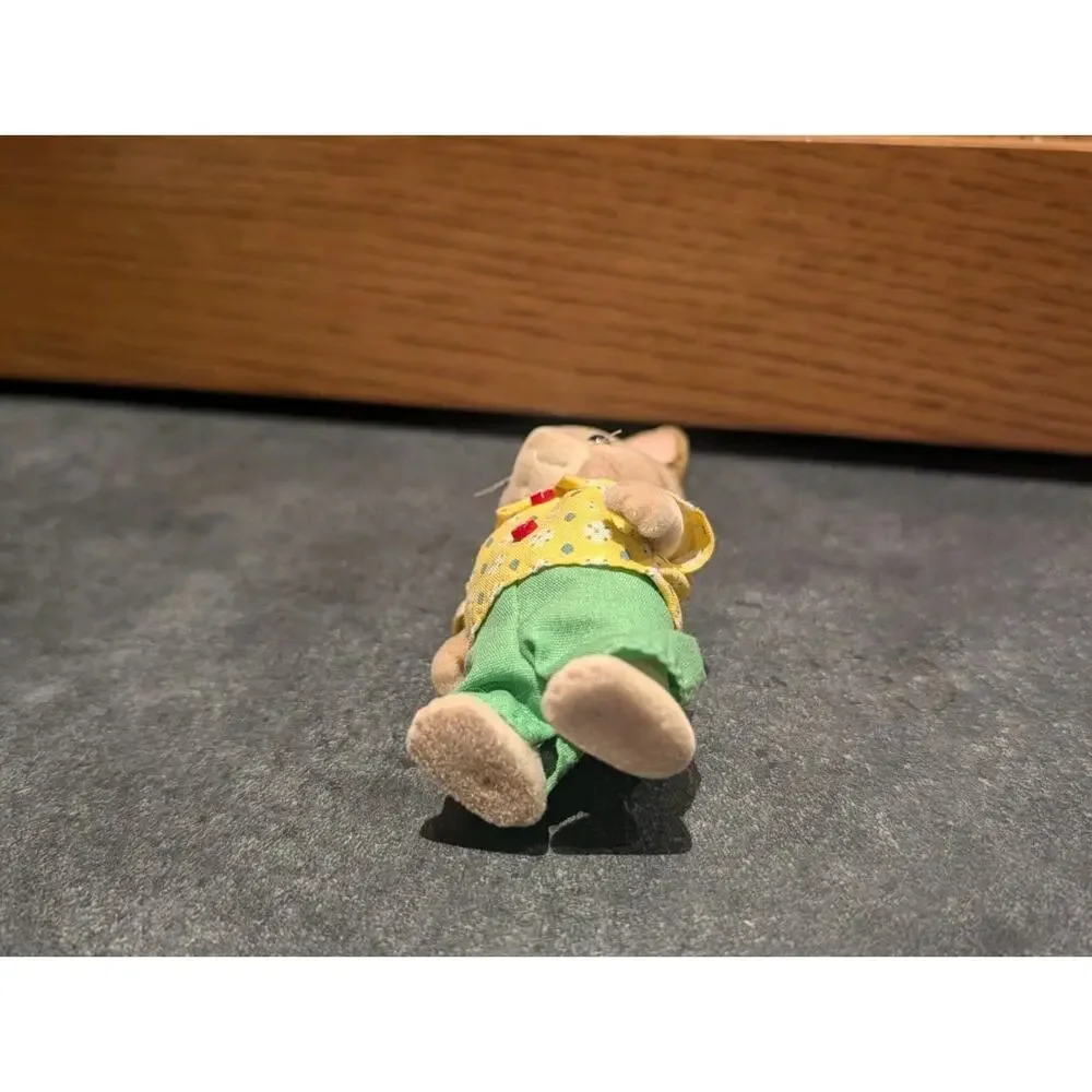 Calico Critters Sylvanian Families Simon Sandy Striped Cat Original Outfit